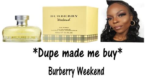 dupe burberry weekend